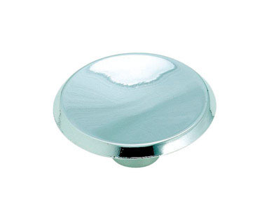 KNOB 1-1/2 PLSH CHRM 2PK
