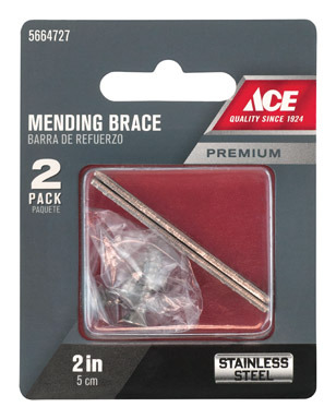 MENDING BRACE 2X1/2" SS