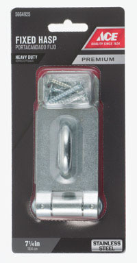 HASP FXD STPL HD7-1/4 SS