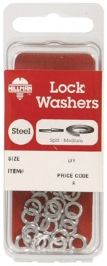 WASHER SPLITLOK5/16"12PK