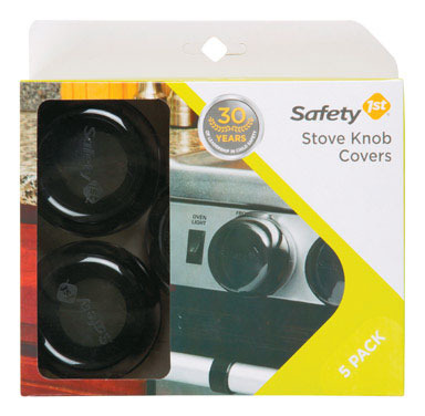 STOVE KNOB COVR BLK5PK