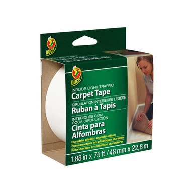 Carpet Tape 1.88"x75'wht