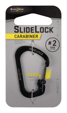 CARABINER SLIDELOCK#2BLK