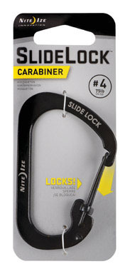 Ni Carabiner Slidelock #4 Blk