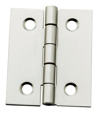 1 1/2X1 1/4 SATIN NICKEL HNG 2PK