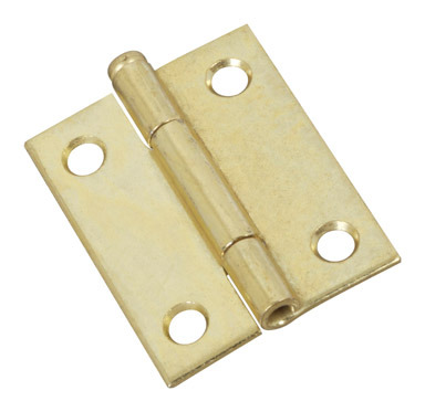 2" BRASS DOOR HINGE 2PK