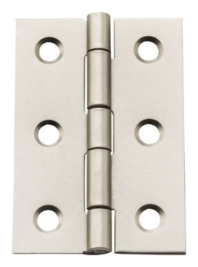 2" X 1 3/8" SATN NICKL HINGE 2PK