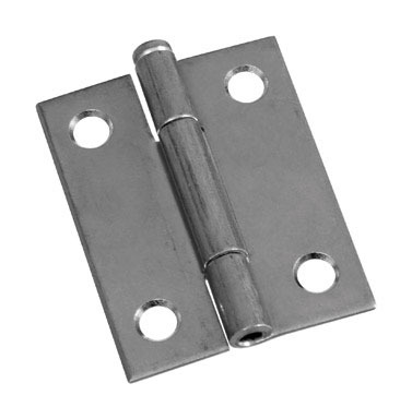 2" SQ HINGE ZINC 2PK