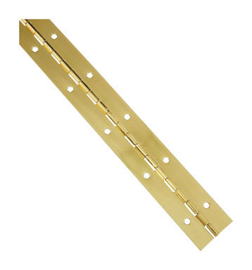 1 1/2"X12" PIANO HINGE BRASS EA