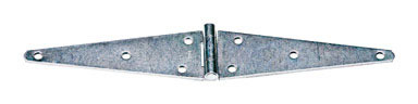 10" HVY DTY STRAP HINGE ZINC EA