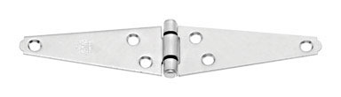 4" HVY DTY STRAP HINGE ZINC EA