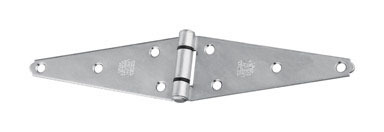 6" HVY DTY STRAP HINGE ZINC EA