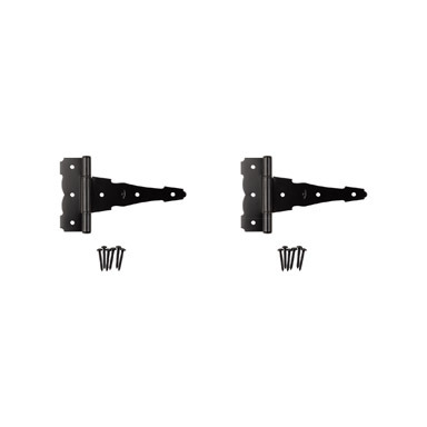 ORN REV T-HINGE BLK 6IN