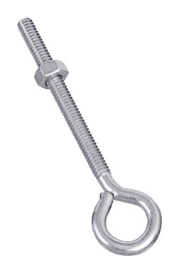 1/4 X 4 EYE BOLT W/NUT ZINC EA