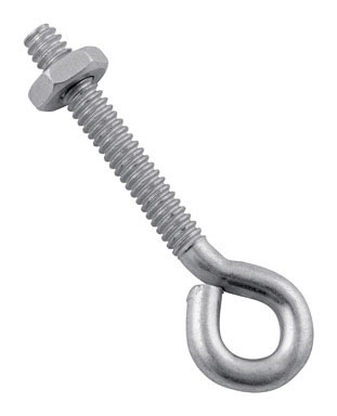 EYE BOLT ZNC PLT 3/16X2"