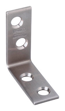 1 1/2" X 5/8 SS CORNER BRACE 2PK