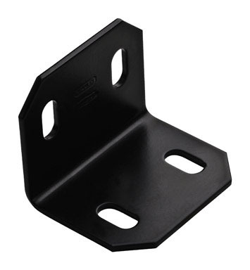 BLK CRNR BRACE 2.4 X 3 X 1/8