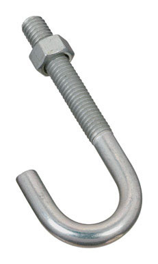 3/8 X 3 3/4 J BOLT ZINC EA