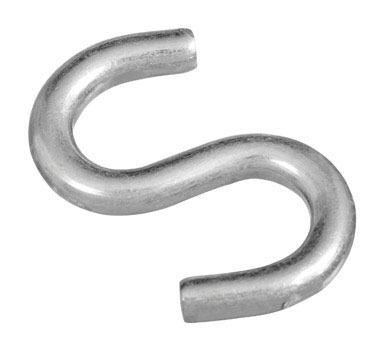 OPEN S-HOOK ZNC 2"