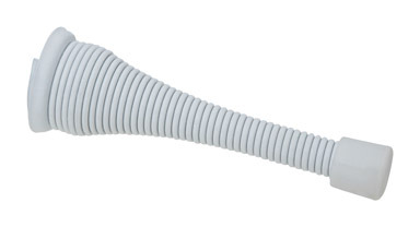 WHT SPRING DOOR STOP 2PK