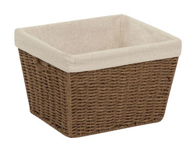 BASKET PRCHMT BRN 10X12"