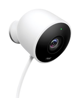 SECURITY CAM OUTDOOR WHT