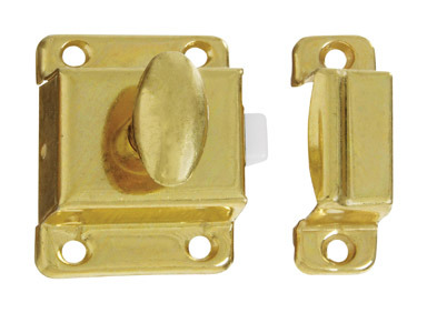 BRASS CABINET TURN LOCK 1PK