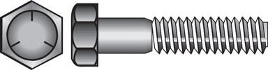 100PK 5/16-18x1/2 Gr5 Hex Screw