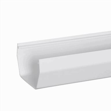 5"x10' White Vinyl Gutter