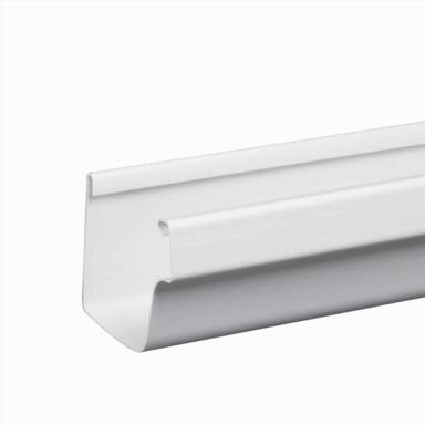 10' White Vinyl K Gutter
