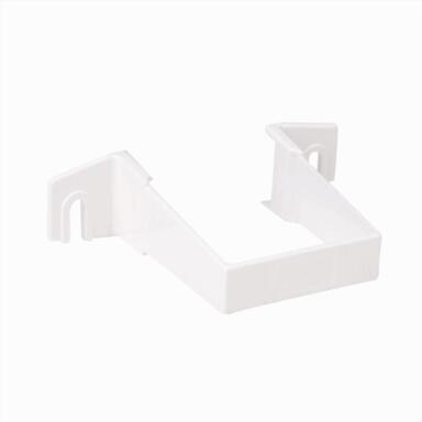 Downspout Clip Vinyl Wht