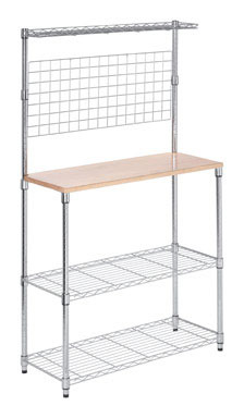 Bakers Rack Chrome