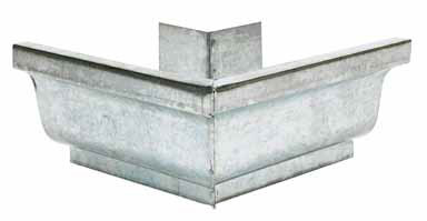 GUTTER K OUT MITRE4"GALV
