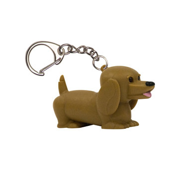 KEY RING LED DACHSHUND