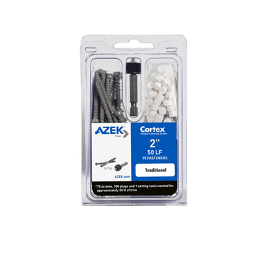 50PC 2" CORTEX AZEK SCREWS