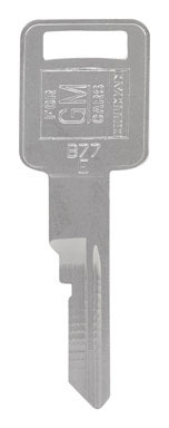 Hillman Automotive Key Blank B77 Single  For GM