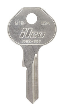 Hillman Traditional Key Padlock Universal Key Blank Single