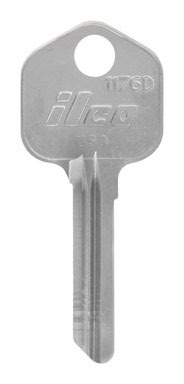 KW-2 KWIKSET KEY BL (S)