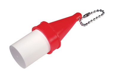 Hillman Metal/Plastic Red Sporting Accessories Key Chain