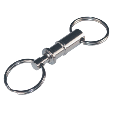 Silver Pull Apart Key Ring