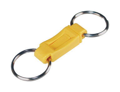 Hillman Metal/Plastic Assorted Valet Key Chain