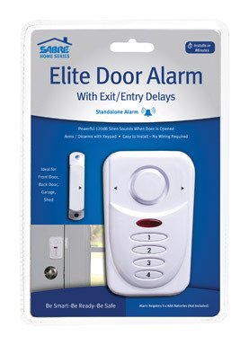 Sabre Elite White Plastic Door Alarm