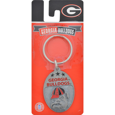 GEORGIA BULLDOG KEYCHAIN