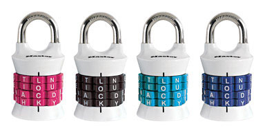 BARREL WORD COMBO LOCK