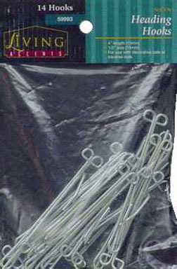 SLIP-IN DRAPE HOOK 4X1/2"