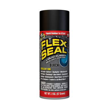 FLEX SEAL Family of Products FLEX SEAL MINI Black Rubber Spray Sealant 2 oz