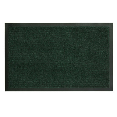 Sports Licensing Solutions Fanmats 28  L X 18  W Green Ribbed Indoor and Outdoor Polypropylene Nonsl