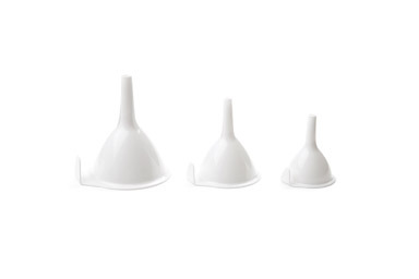 FUNNEL 3PC WHITE POLY
