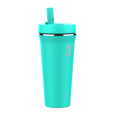 Insl Straw Tumblr Teal 24oz