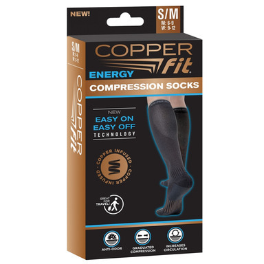 COMPRSN SOCKS S/M 1PR